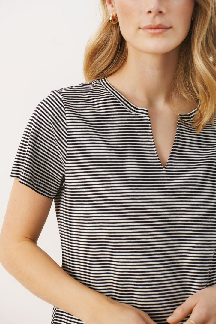 Gesinaspw T-Shirt Black Stripe | Skjorter og bluser | Smuk - Dameklær på nett