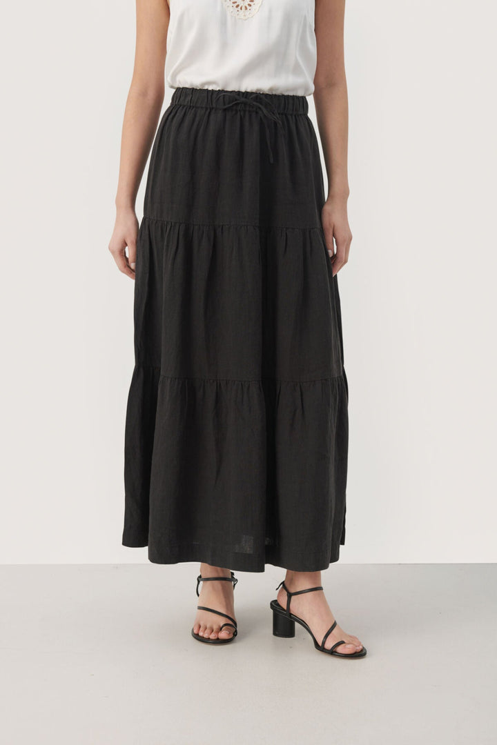 Getiapw Skirt Black | Skjørt | Smuk - Dameklær på nett