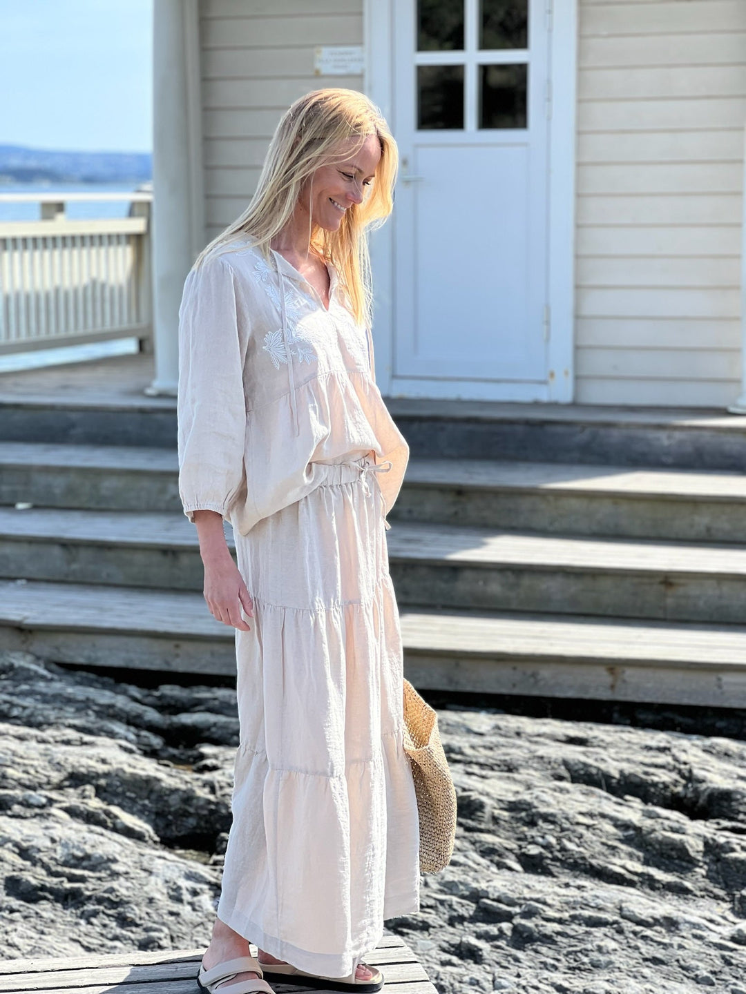 Getiapw Skirt French Oak | Skjørt | Smuk - Dameklær på nett