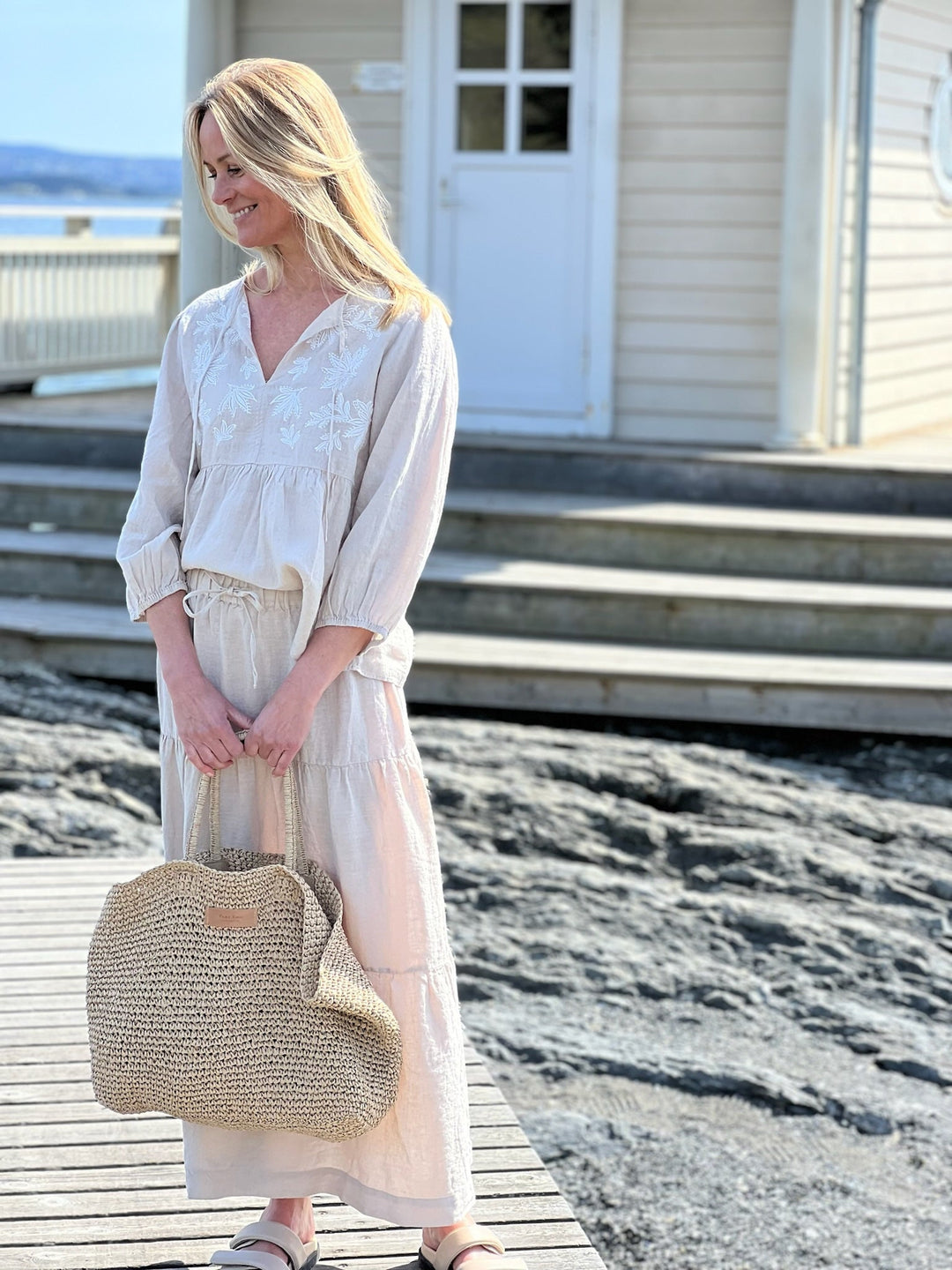 Getiapw Skirt French Oak | Skjørt | Smuk - Dameklær på nett