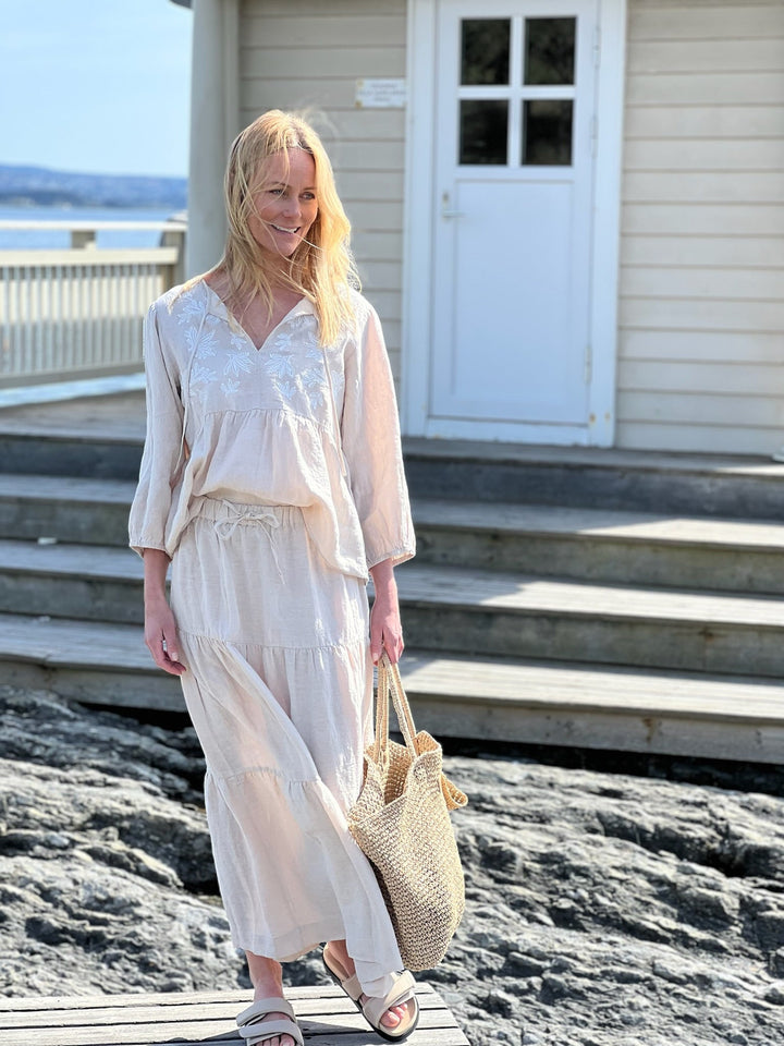 Getiapw Skirt French Oak | Skjørt | Smuk - Dameklær på nett