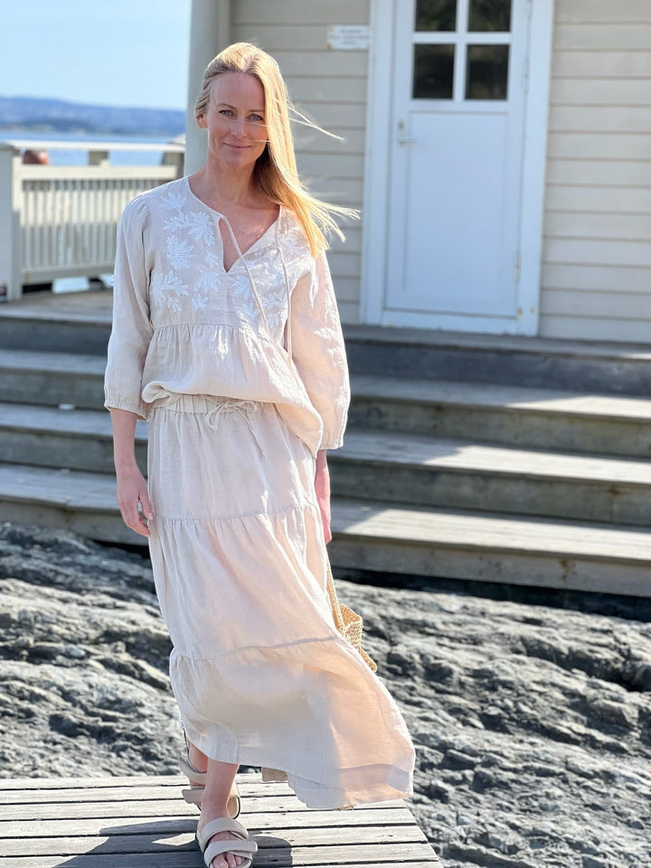 Getiapw Skirt French Oak | Skjørt | Smuk - Dameklær på nett