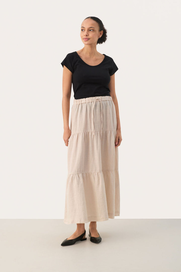 Getiapw Skirt French Oak | Skjørt | Smuk - Dameklær på nett