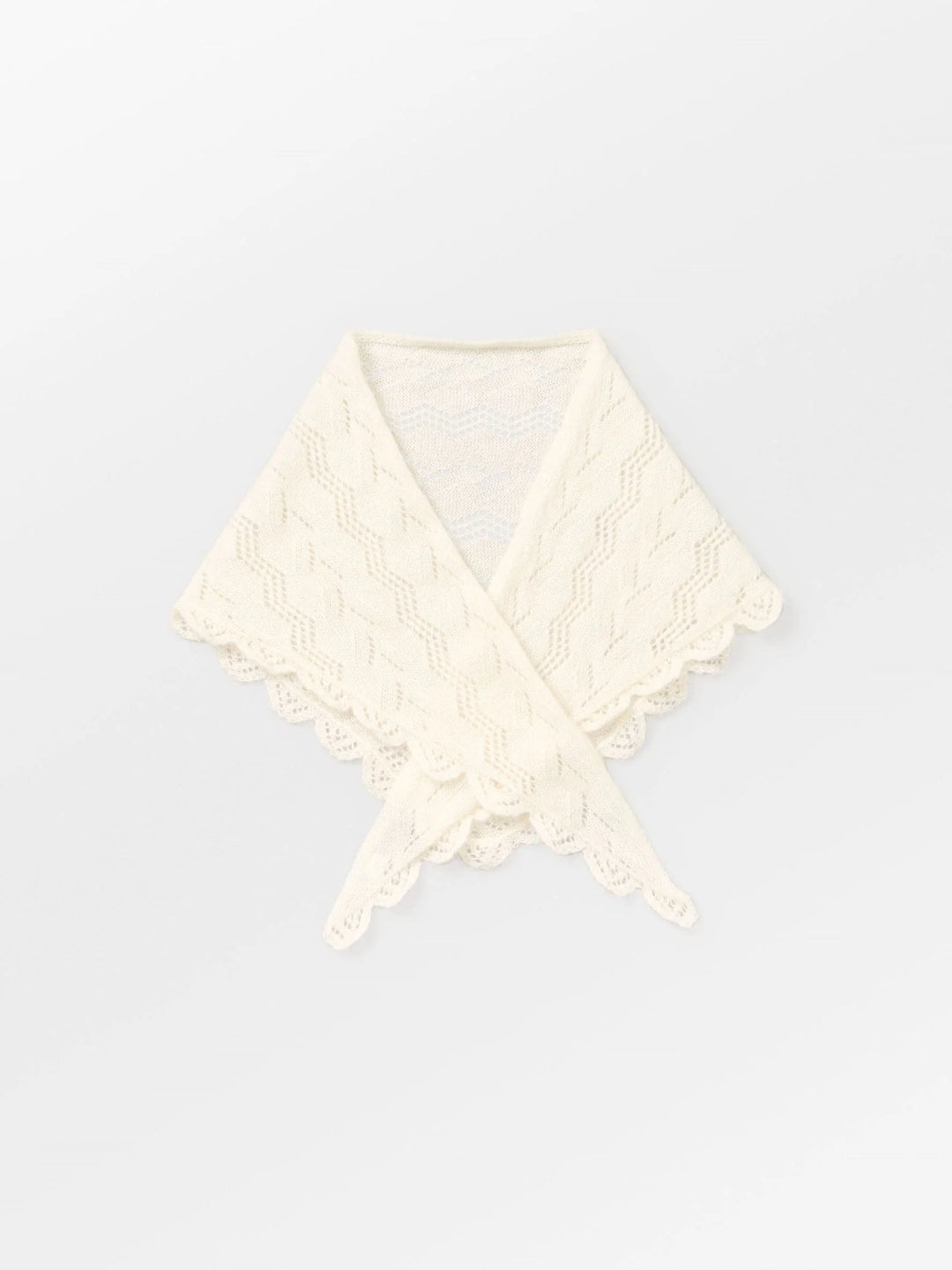 Opany Triangle Scarf Birch White