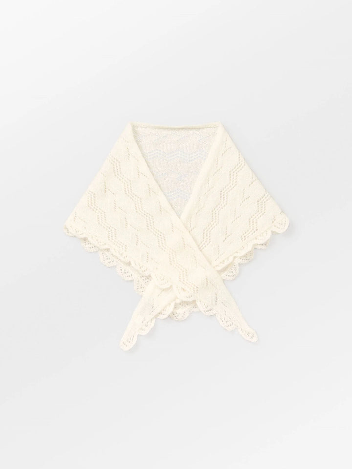 Opany Triangle Scarf Birch White