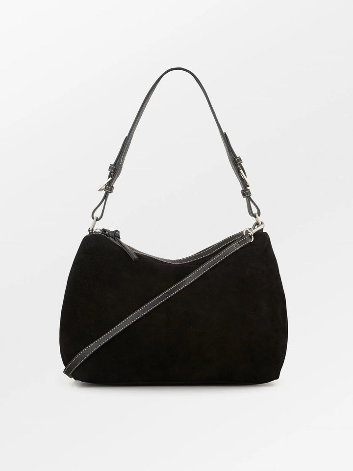 Suede Ginni Medi Bag Black