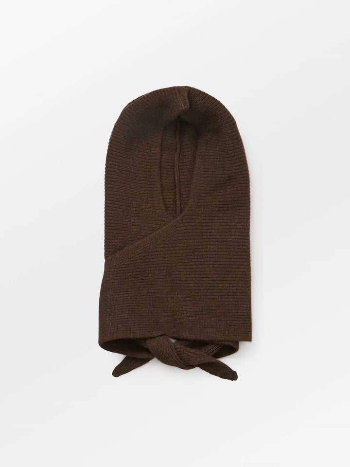 Tie Balaclava Hot Fudge Brown
