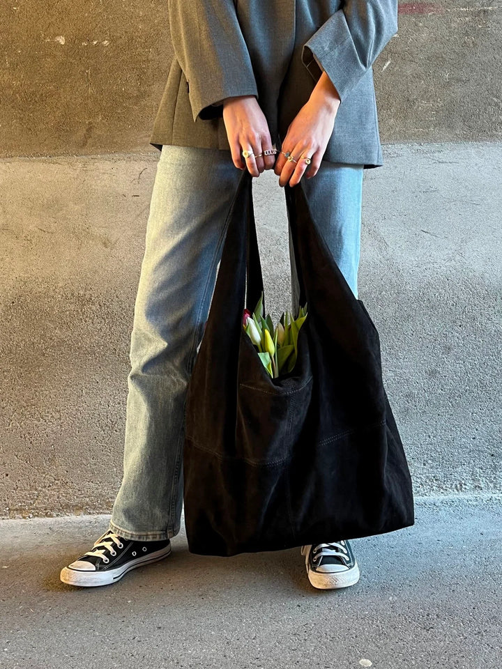Suede Dalliea Bag Black