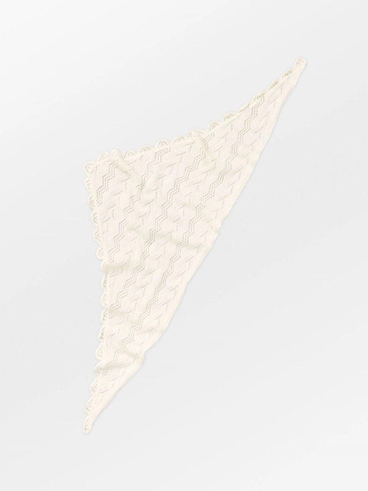 Opany Triangle Scarf Birch White