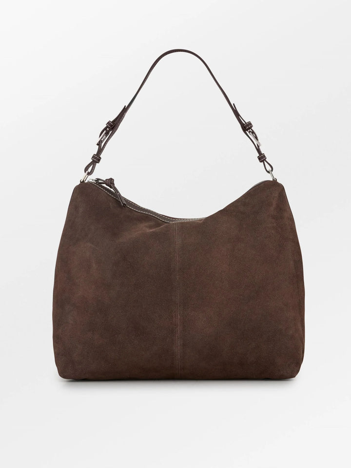 Suede Ginni Lagre Bag Chocolate Torte