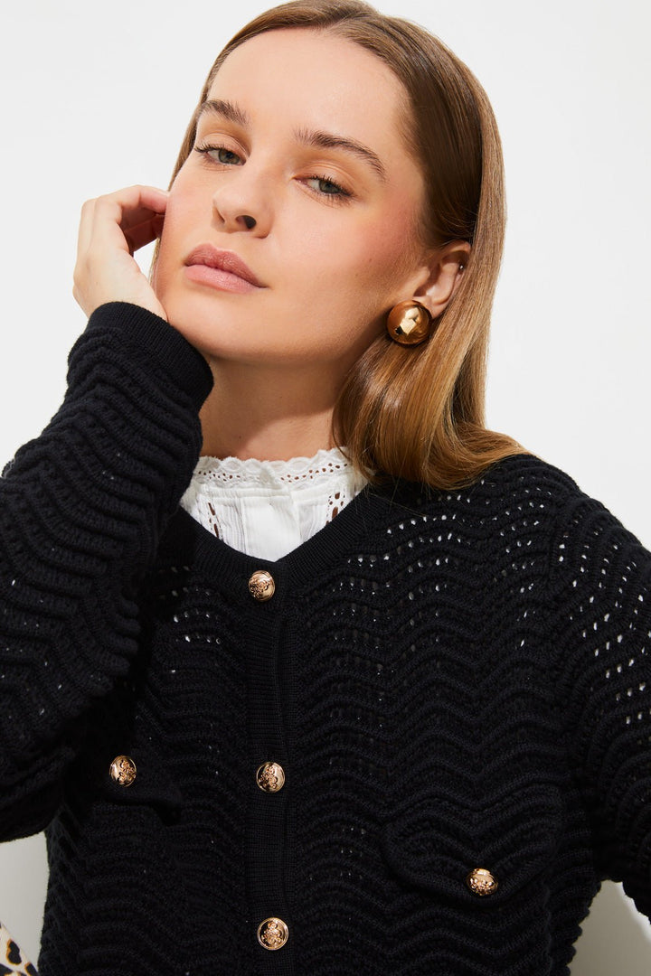 Giany Cardigan Noir | Genser | Smuk - Dameklær på nett