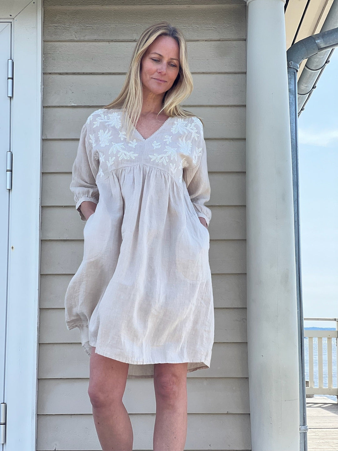 Giazellapw Dress French Oak Embroidery | Kjoler | Smuk - Dameklær på nett