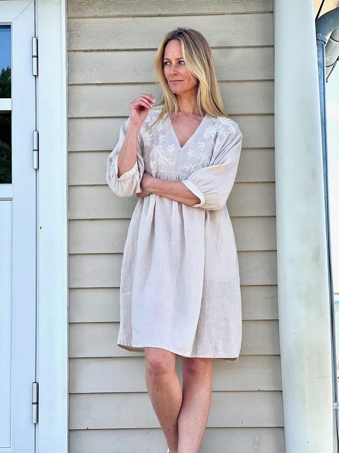 Giazellapw Dress French Oak Embroidery | Kjoler | Smuk - Dameklær på nett