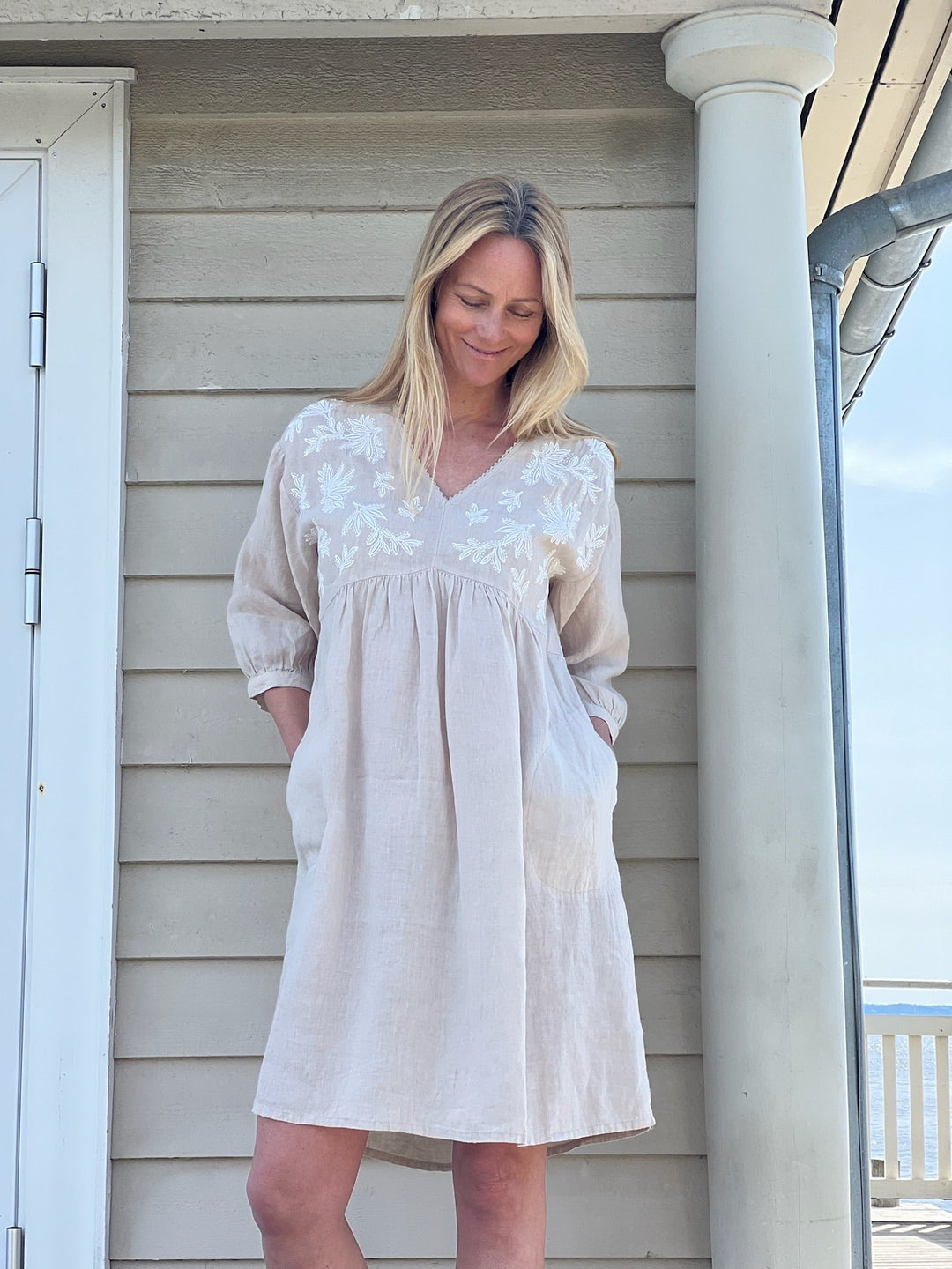 Giazellapw Dress French Oak Embroidery | Kjoler | Smuk - Dameklær på nett