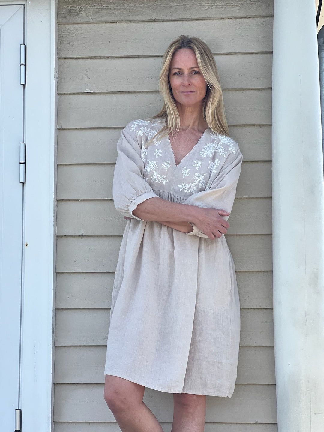 Giazellapw Dress French Oak Embroidery | Kjoler | Smuk - Dameklær på nett