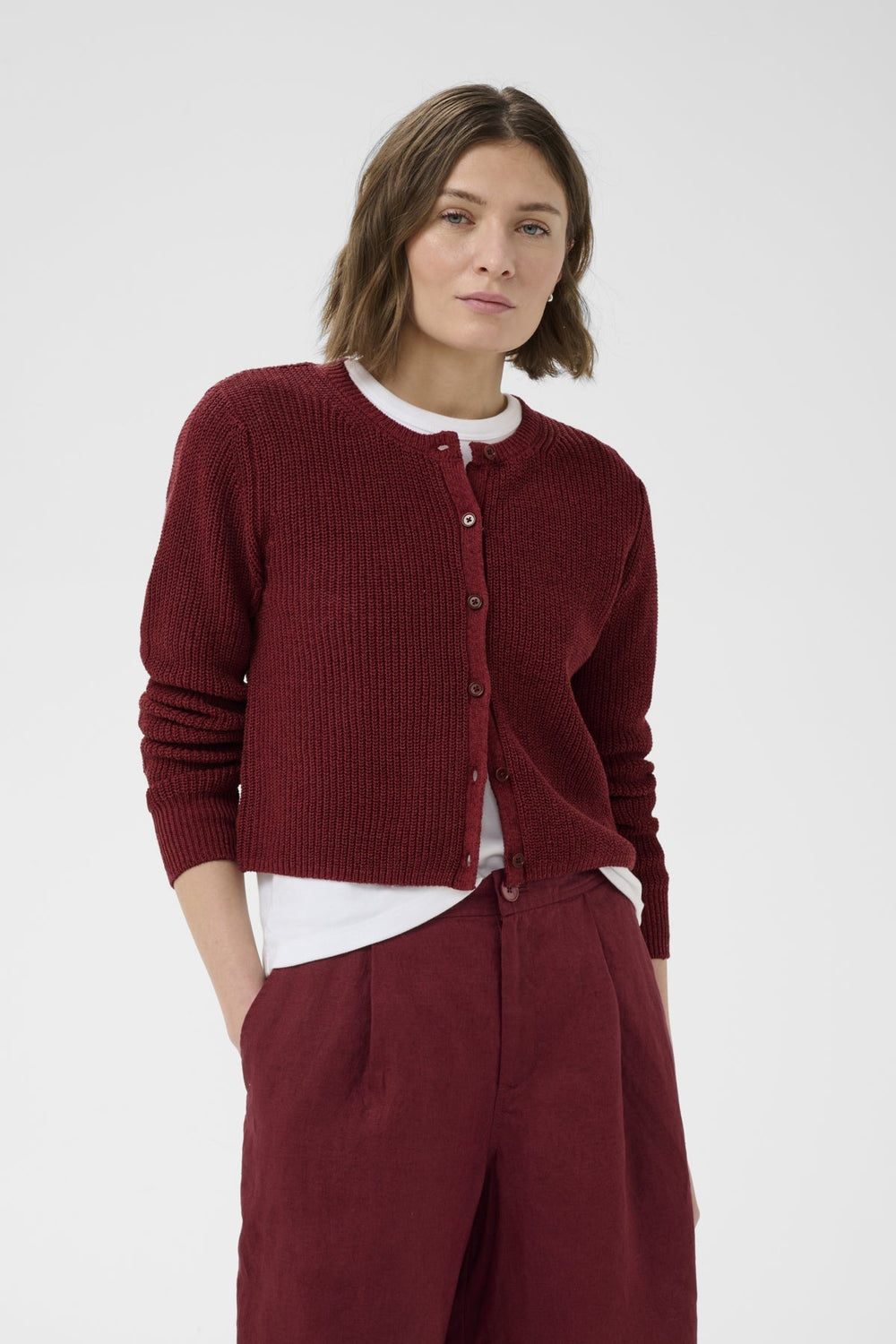 Gigia Cardigan Burnt Russet | Genser | Smuk