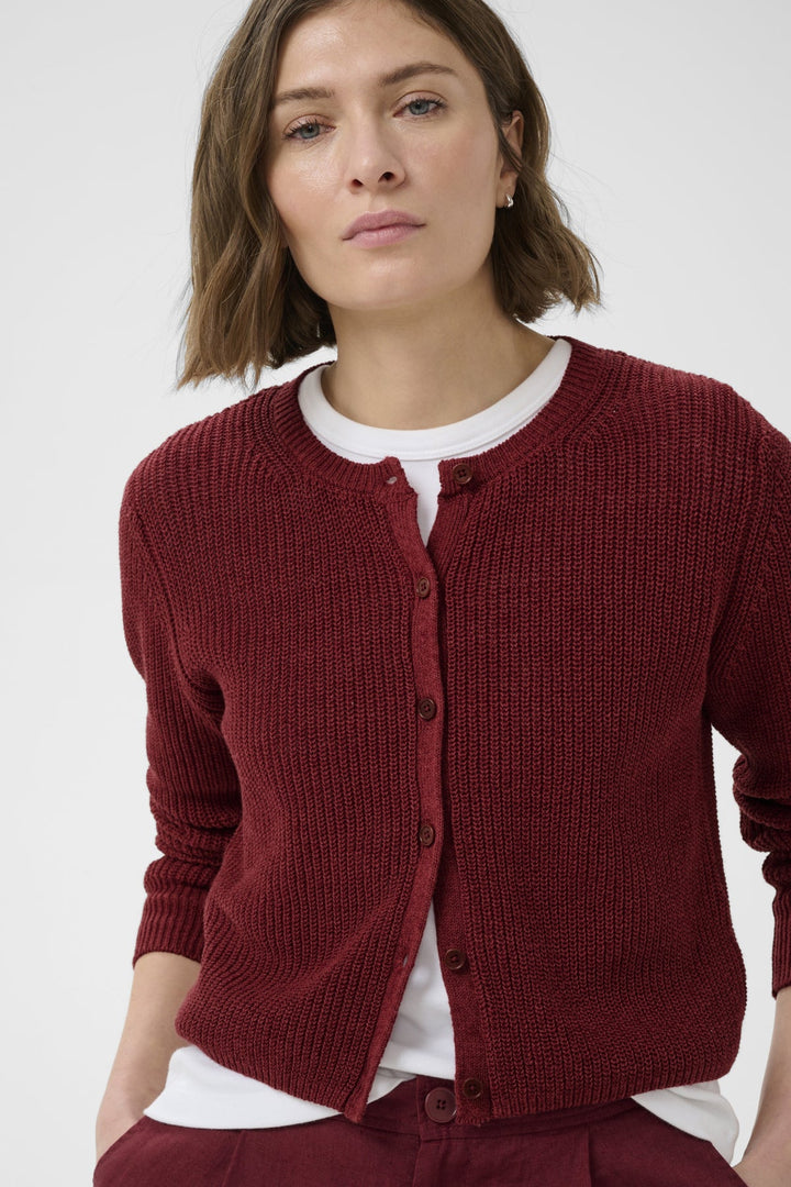 Gigia Cardigan Burnt Russet | Genser | Smuk