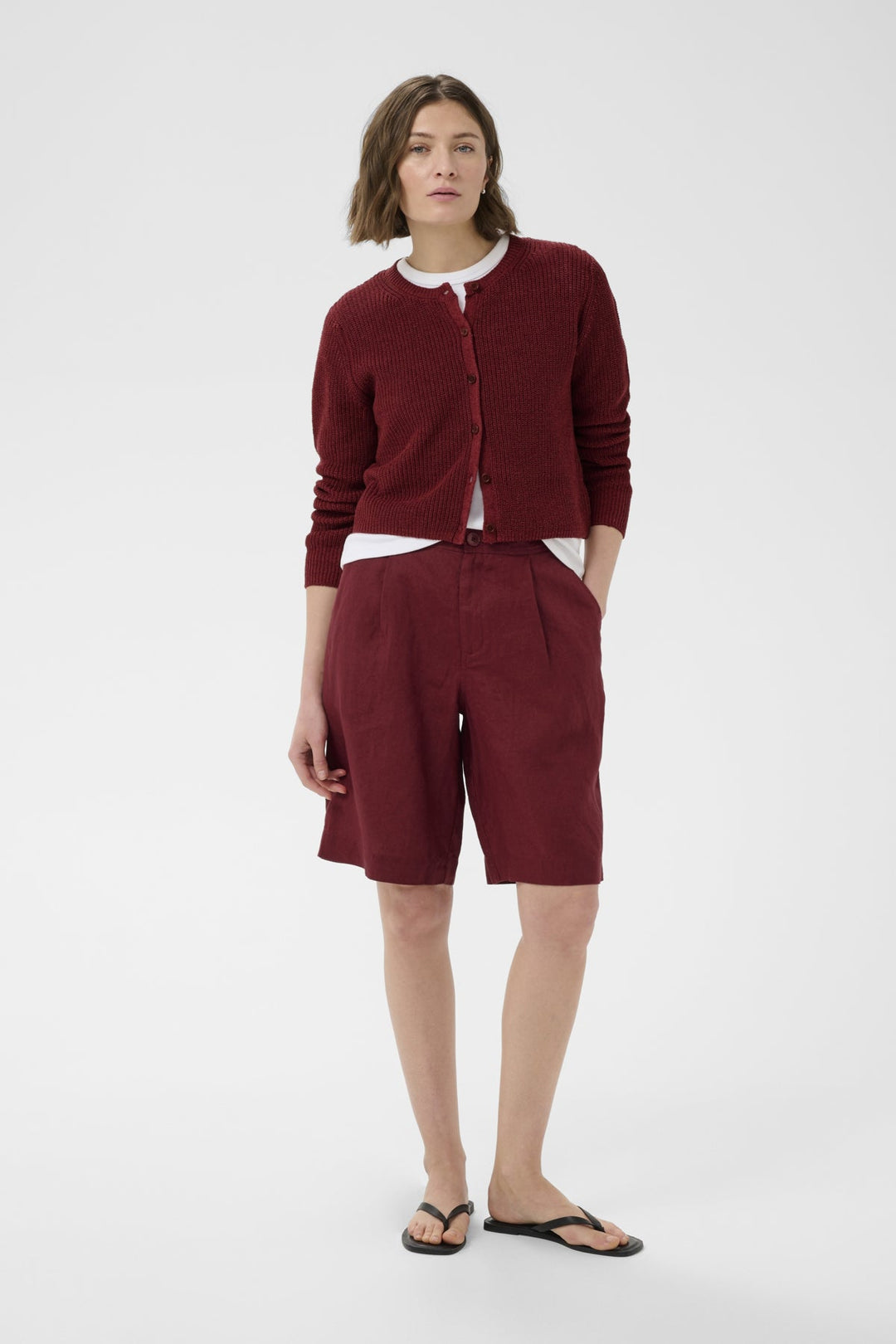 Gigia Cardigan Burnt Russet | Genser | Smuk