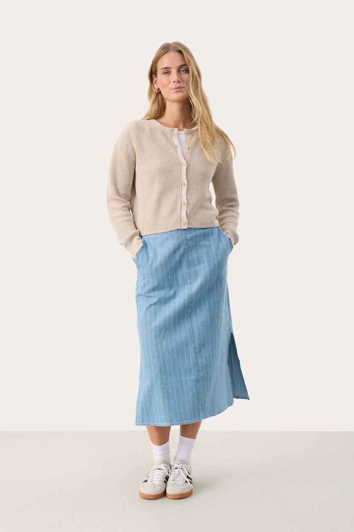 Gigiapw Cardigan French Oak | Genser | Smuk - Dameklær på nett
