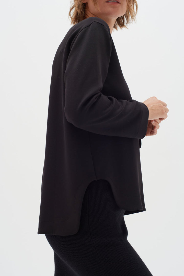Gincentiw Crewneck Black | Genser | Smuk - Dameklær på nett