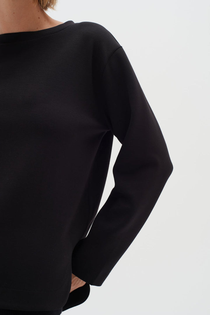 Gincentiw Crewneck Black | Genser | Smuk - Dameklær på nett