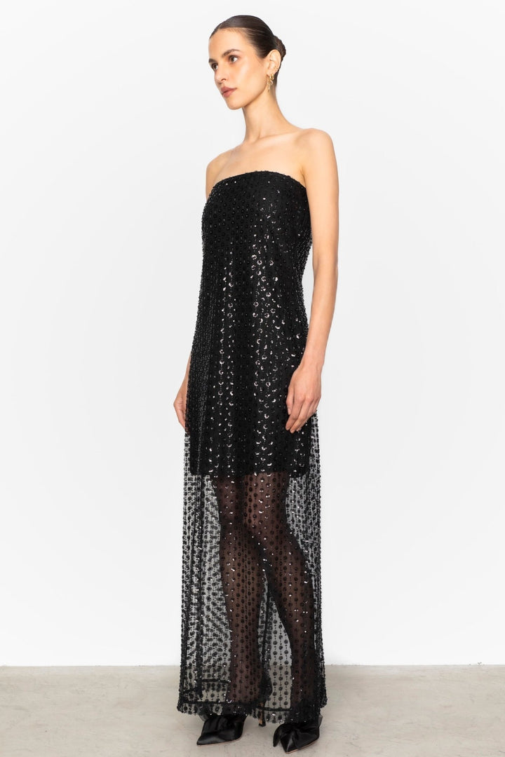Giovanna Beaded Dress Black | Kjoler | Smuk - Dameklær på nett