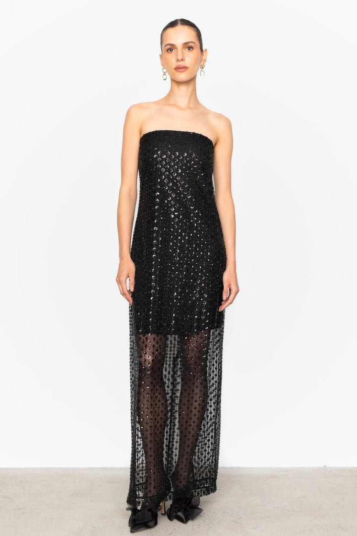 Giovanna Beaded Dress Black | Kjoler | Smuk - Dameklær på nett