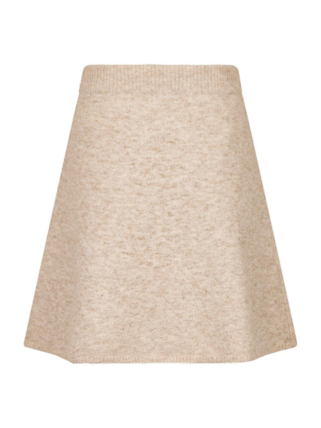 Gisa Knit Skirt Sand Melange | Genser | Smuk - Dameklær på nett