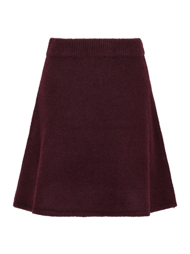 Gisa Knit Skirt Wine | Genser | Smuk - Dameklær på nett