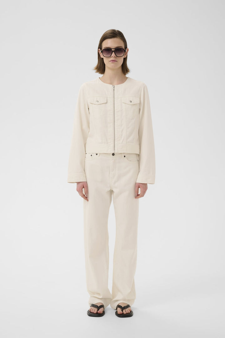 Gladysiw Jacket Ecru Melange | Yttertøy | Smuk
