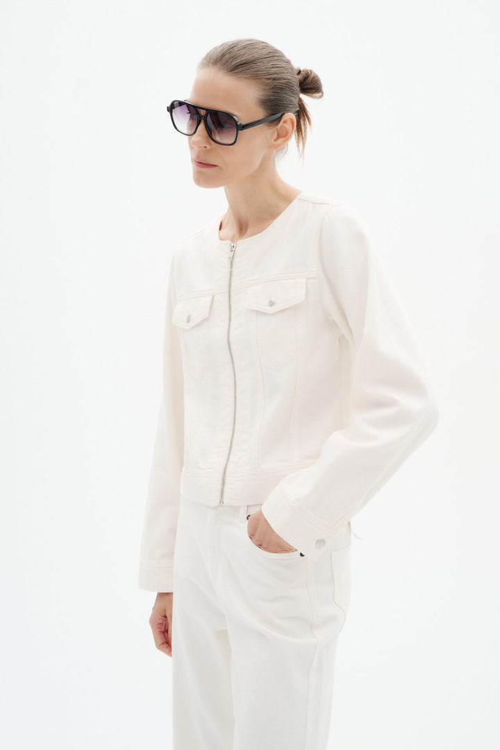 Gladysiw Jacket Ecru Melange | Yttertøy | Smuk