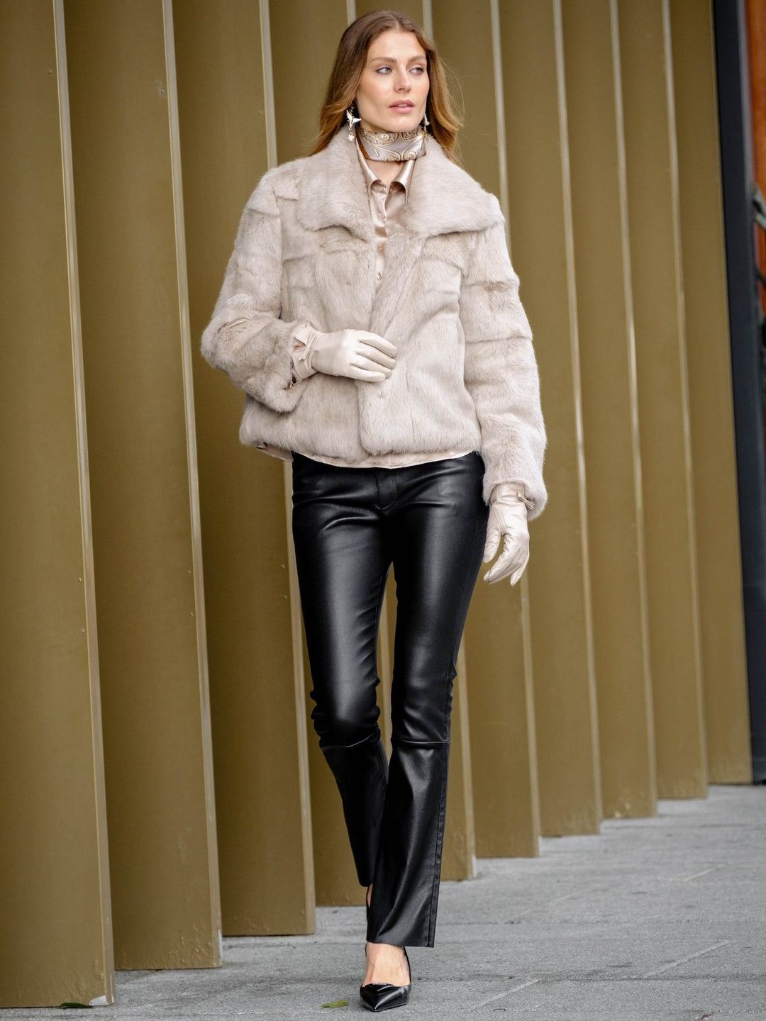 Glam Jacket Beige | Yttertøy | Smuk - Dameklær på nett