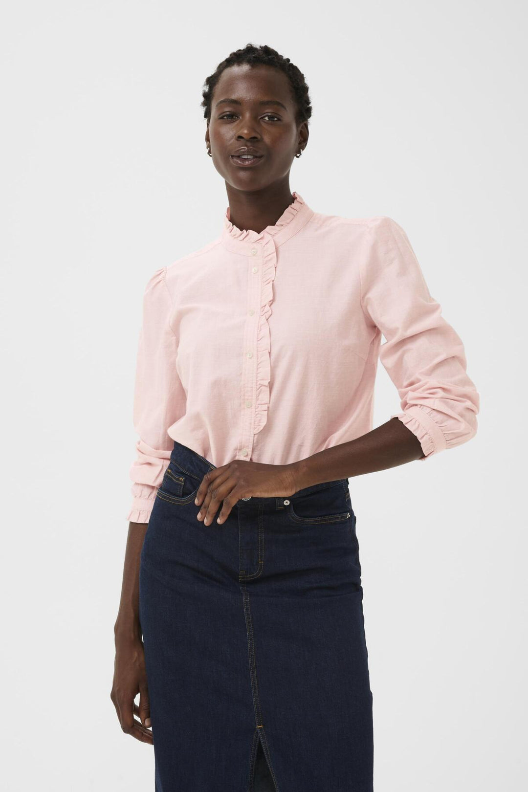 Glessia Shirt Rose Chambrey | Skjorter og bluser | Smuk