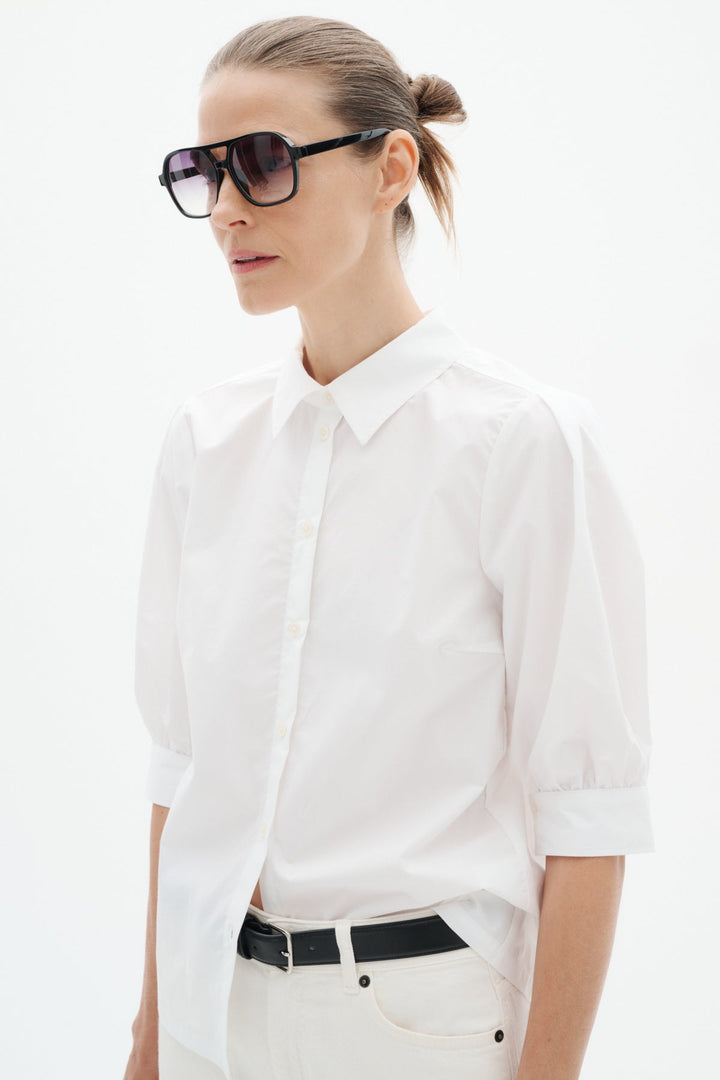Gloriaiw Shirt Pure White | Skjorter og bluser | Smuk