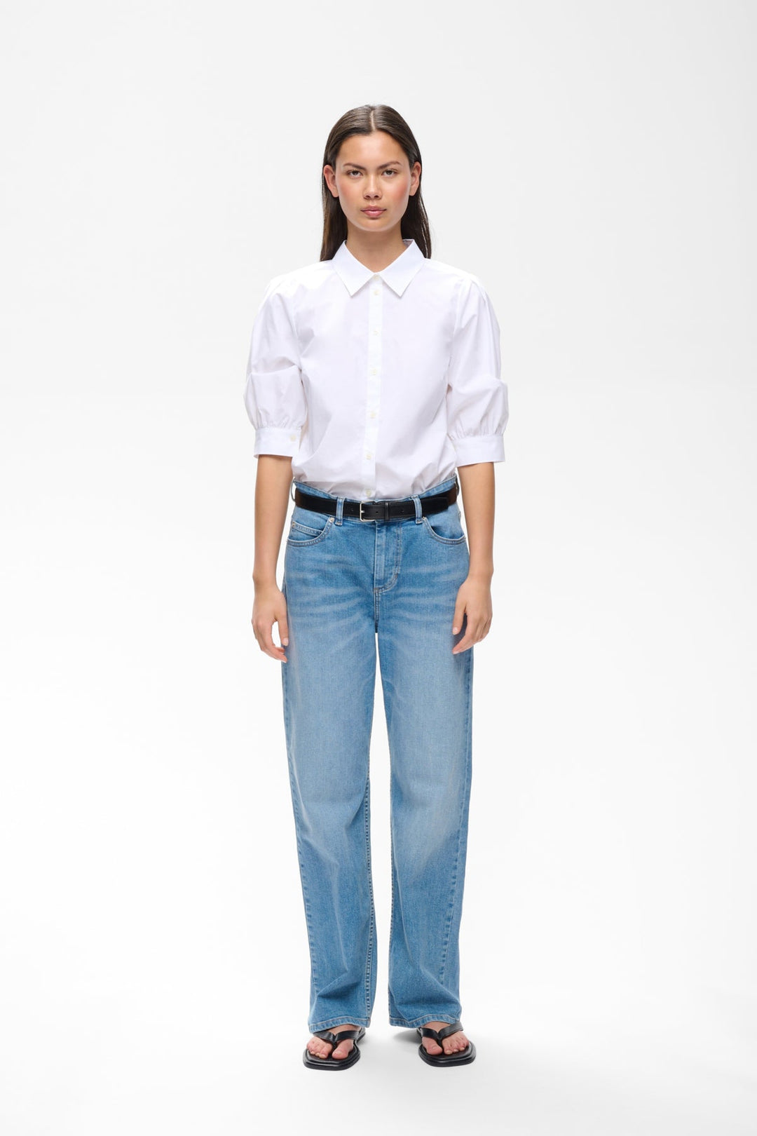 Gloriaiw Shirt Pure White | Skjorter og bluser | Smuk