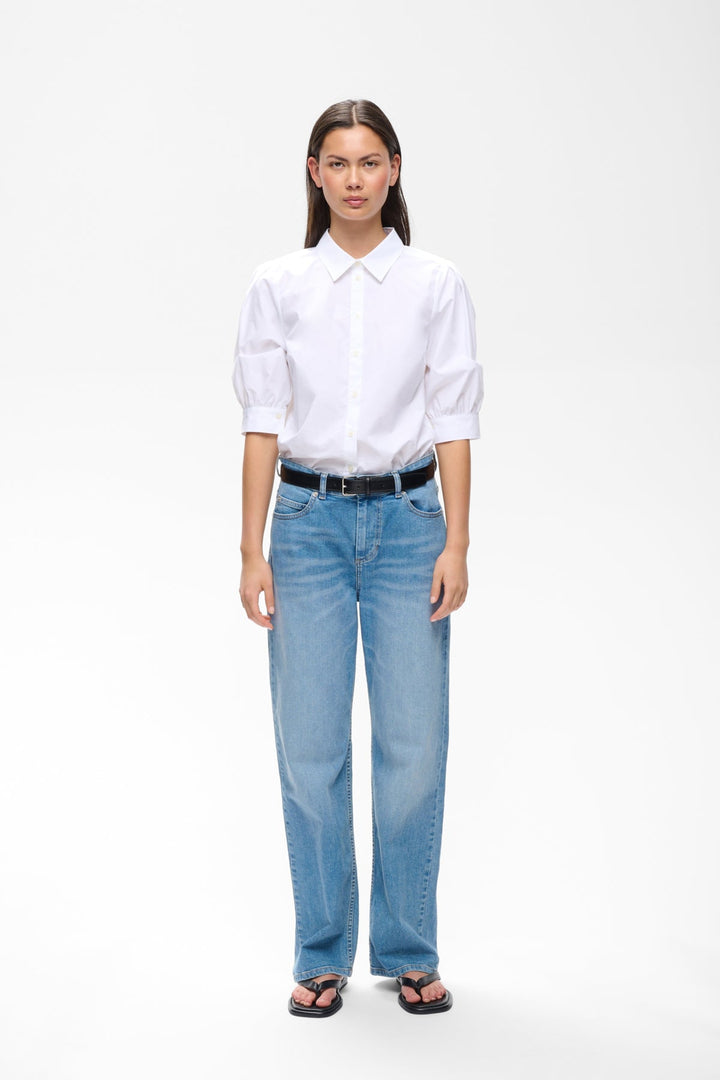 Gloriaiw Shirt Pure White | Skjorter og bluser | Smuk
