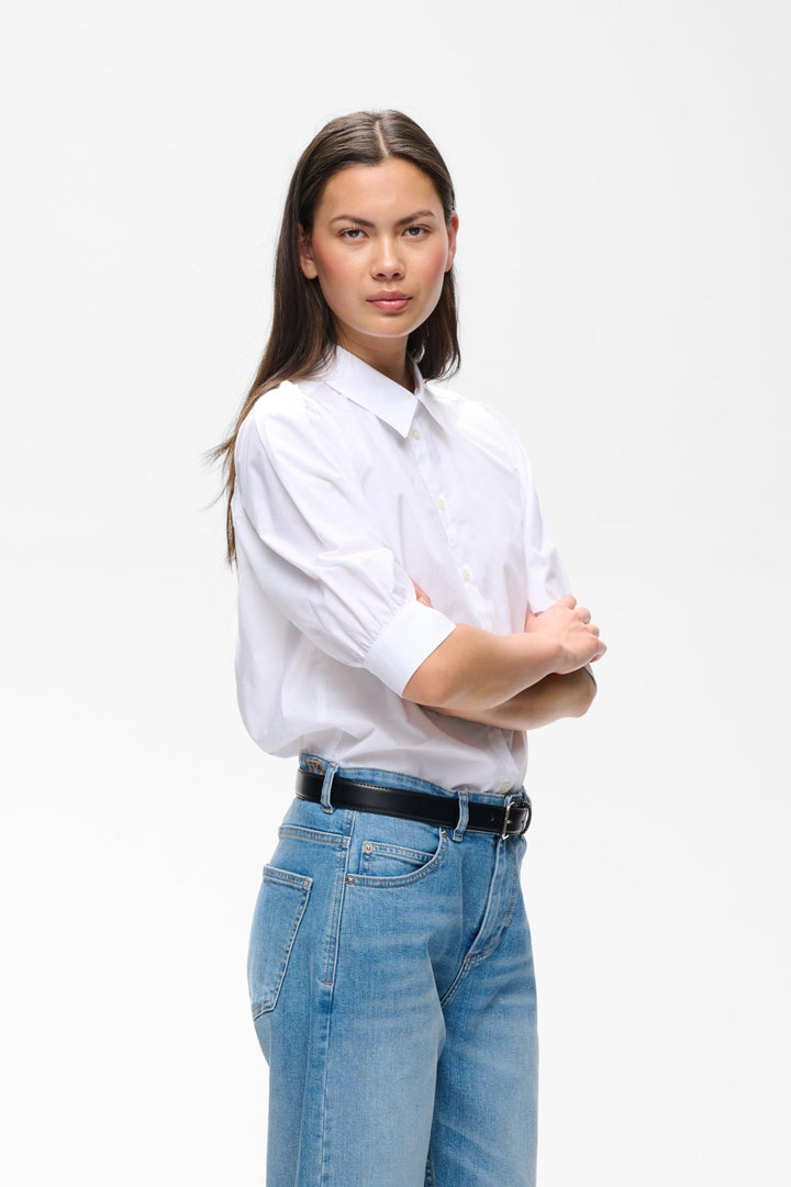 Gloriaiw Shirt Pure White | Skjorter og bluser | Smuk