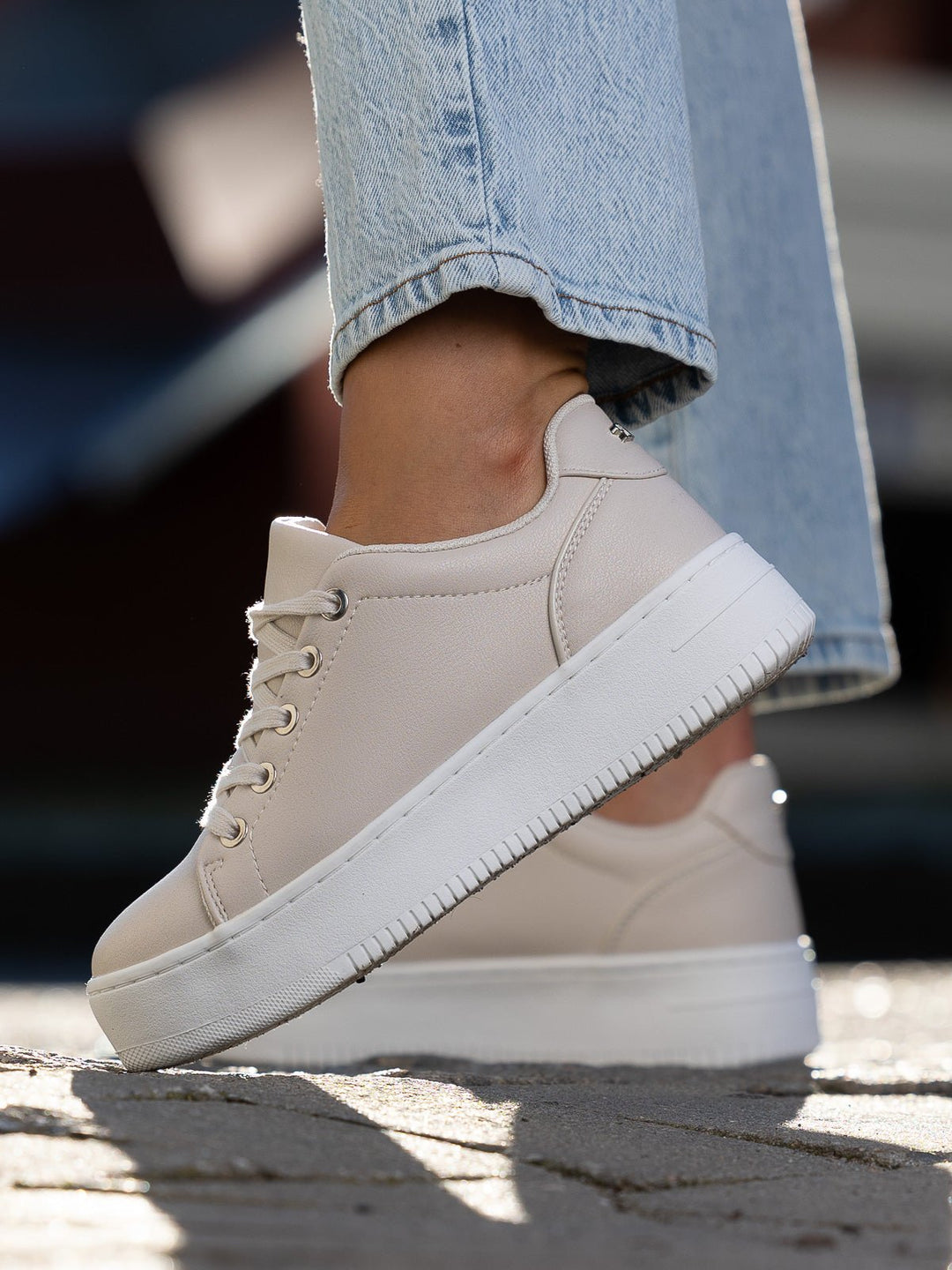 Gorbio Chunky Sneaker Beige | Sko | Smuk