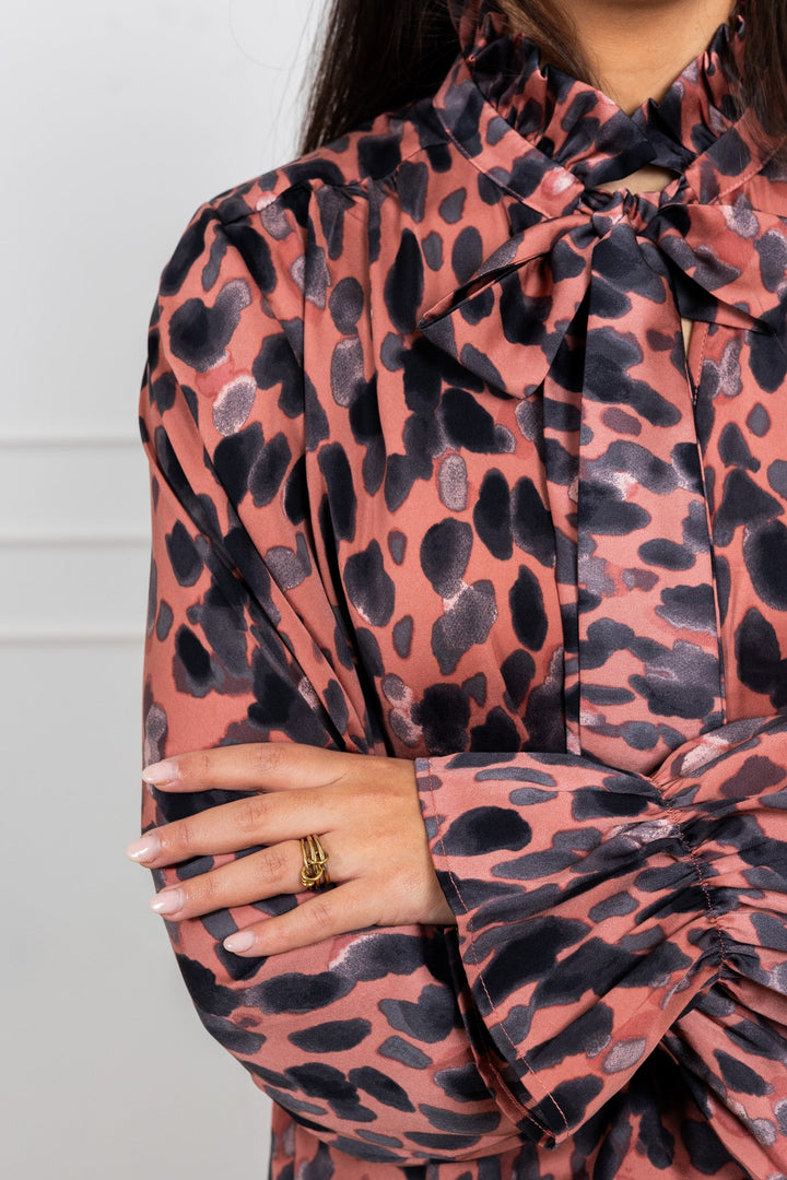 Gracieiw Printed Blouse Rose Painted Dot | Skjorter og bluser | Smuk - Dameklær på nett