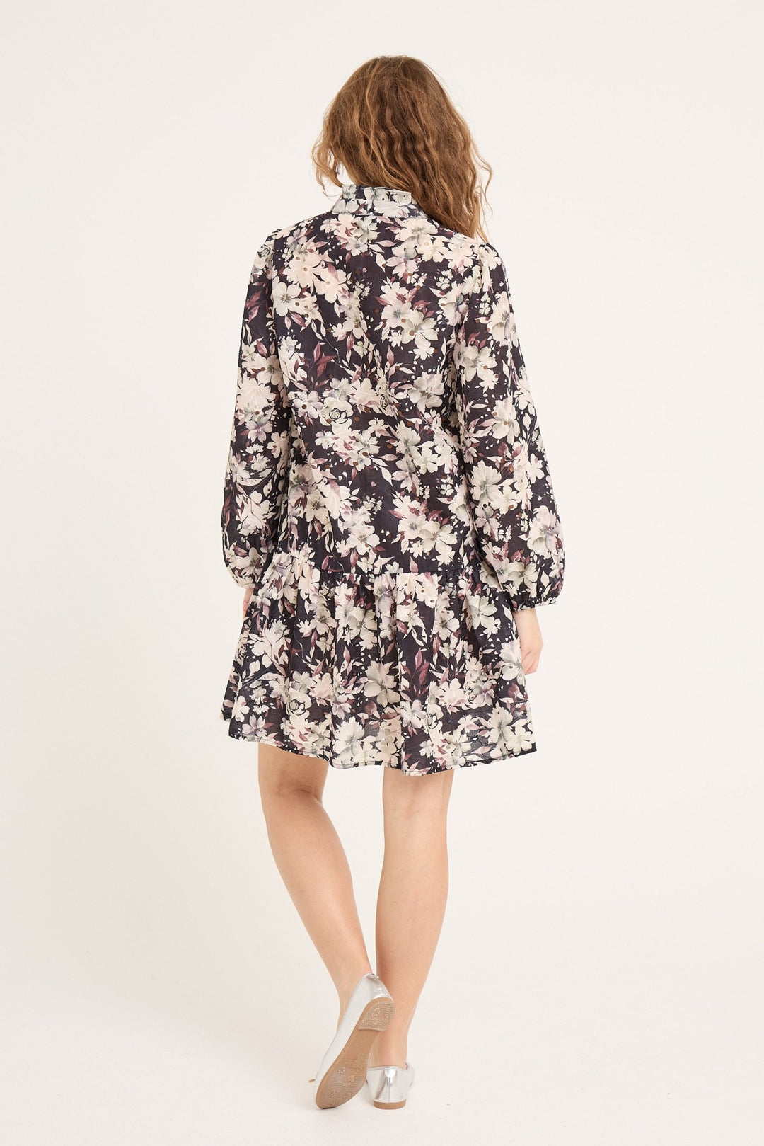 Grete Dress Black/Off White | Kjoler | Smuk - Dameklær på nett