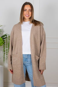 Guni Cardigan Cornstalk Melange