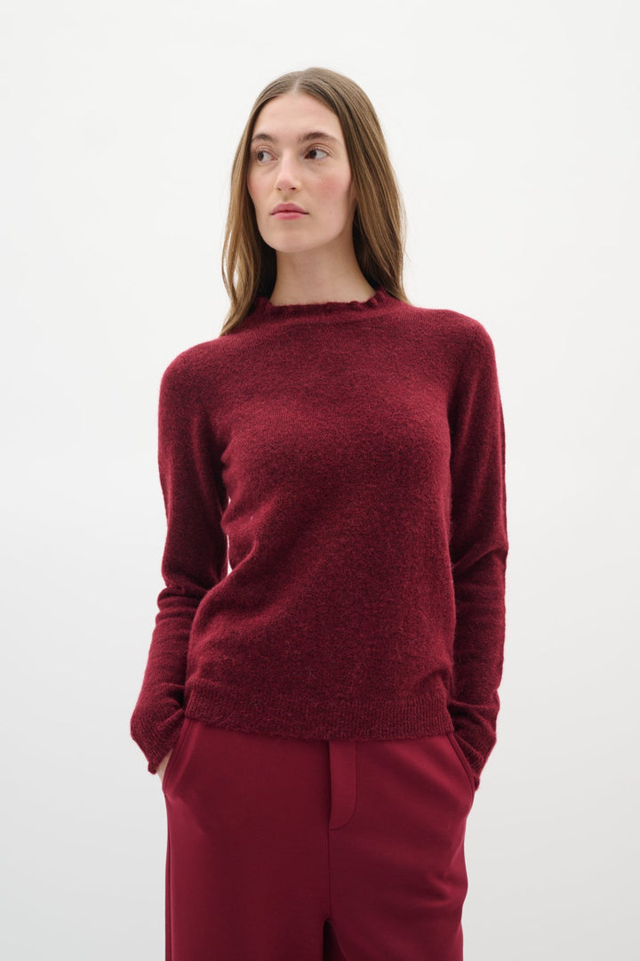 Guniiw Anaja Pullover Cabernet | Genser | Smuk - Dameklær på nett