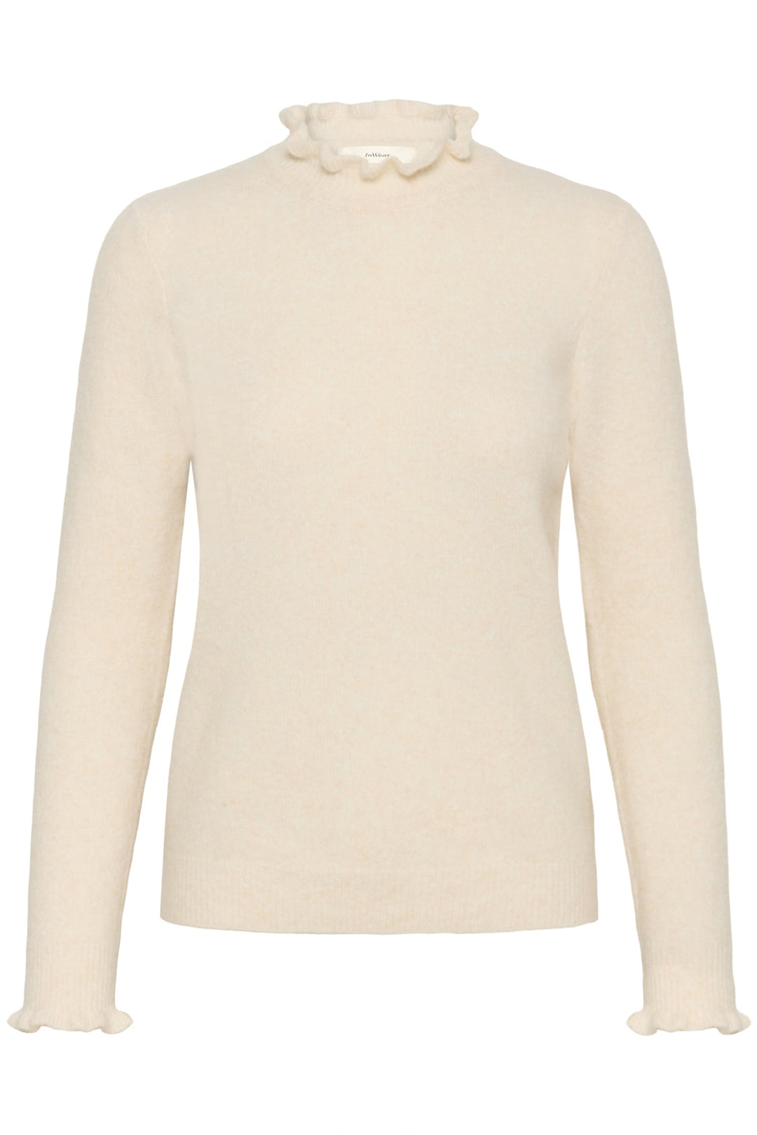 Guniiw Anaja Pullover Whisper White Melange | Genser | Smuk - Dameklær på nett
