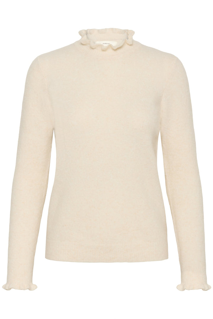 Guniiw Anaja Pullover Whisper White Melange | Genser | Smuk - Dameklær på nett