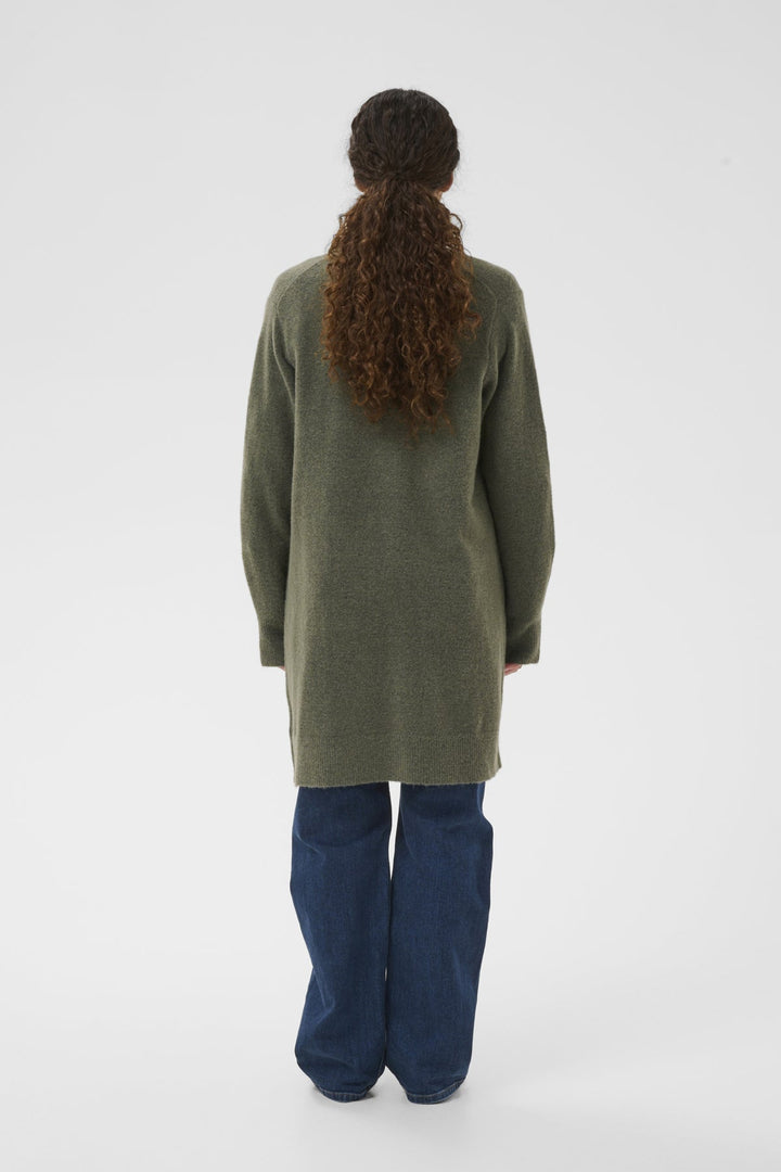 Guniiw Cardigan Mulled Basil Melange | Genser | Smuk