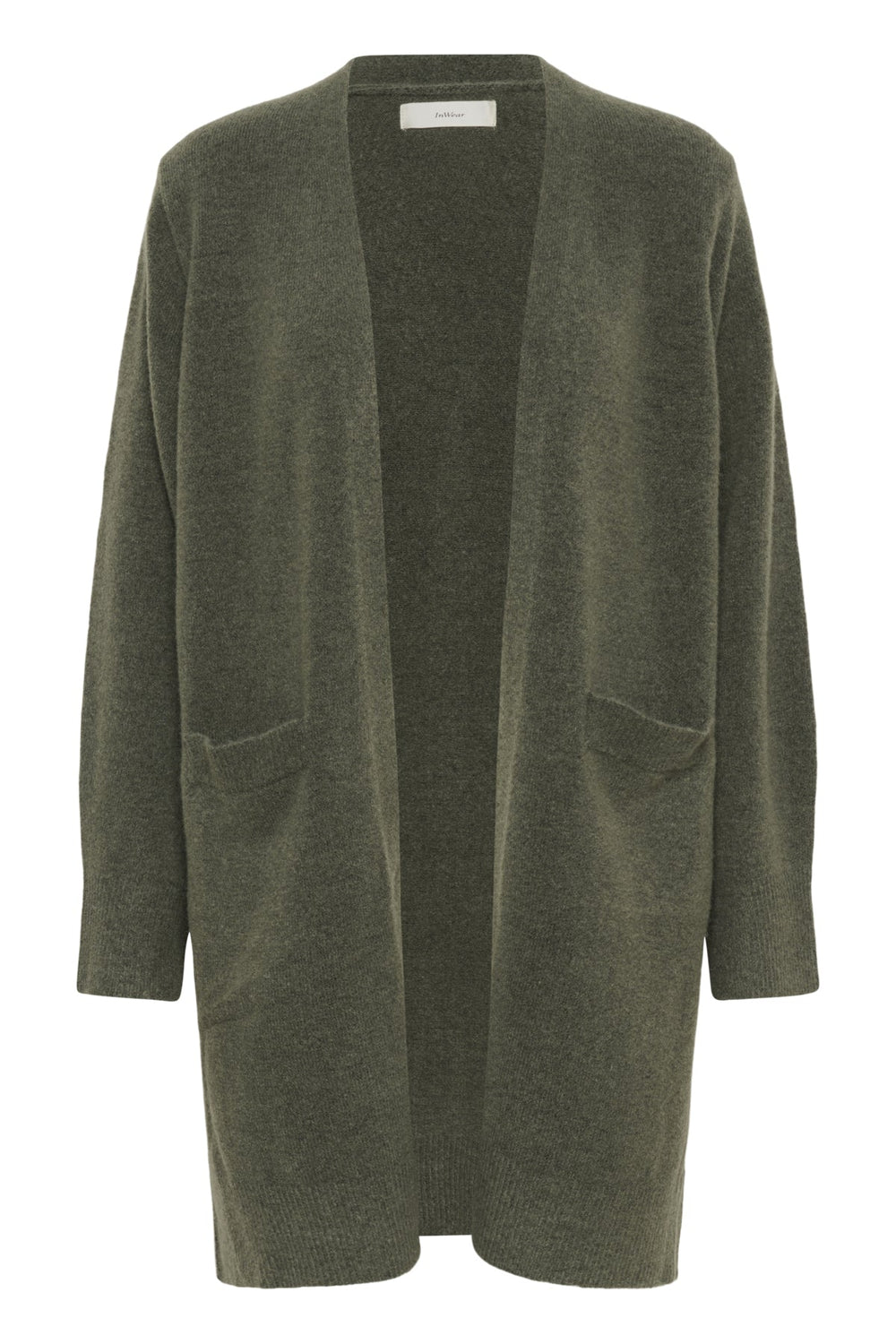 Guniiw Cardigan Mulled Basil Melange | Genser | Smuk