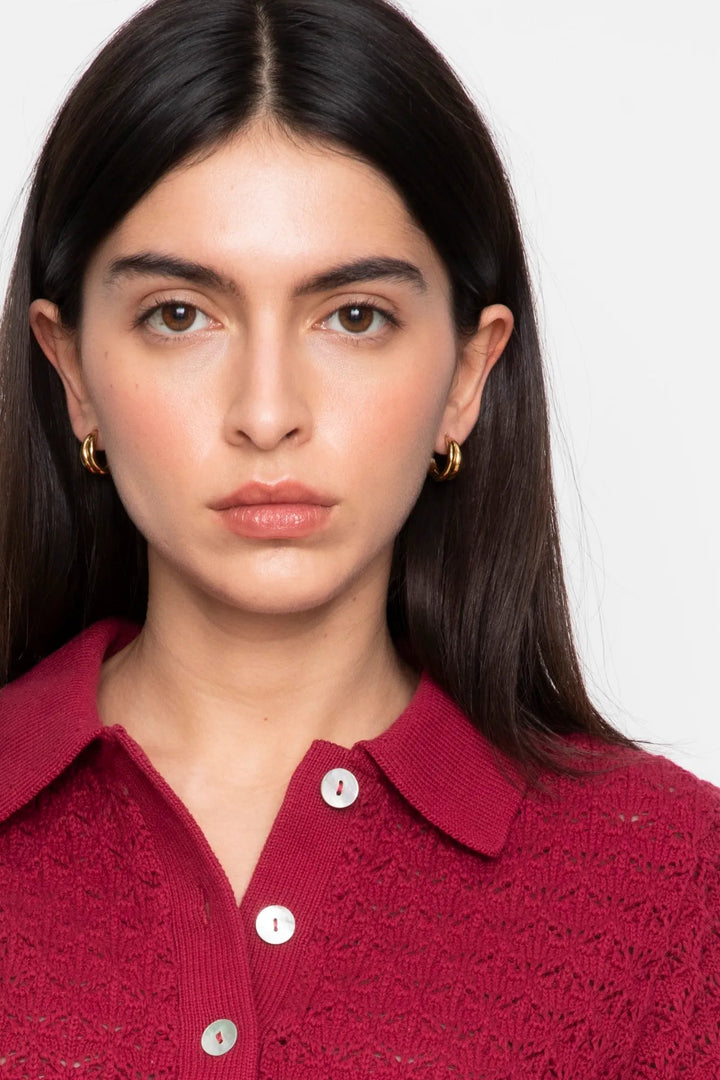 Gwen Knit Tee Berry | Topper | Smuk