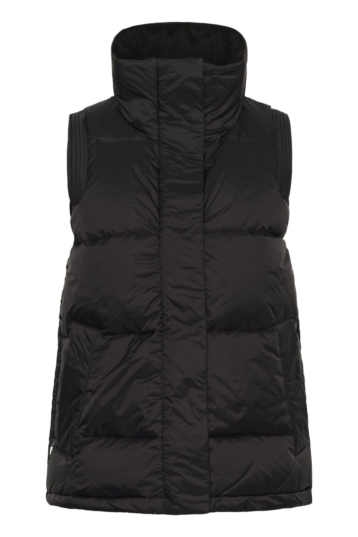 Halifaxiw Waistcoat Down Black | Yttertøy | Smuk