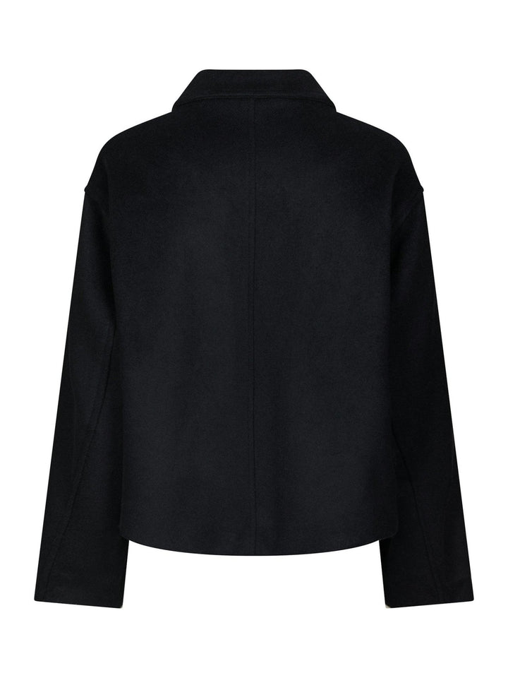 Hamra Wool Jacket Navy | Yttertøy | Smuk
