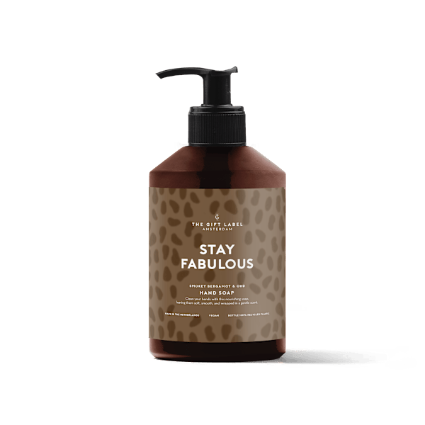 Hand Soap 400Ml - Stay Fabulous (Tijgerprint) Brown | Accessories | Smuk